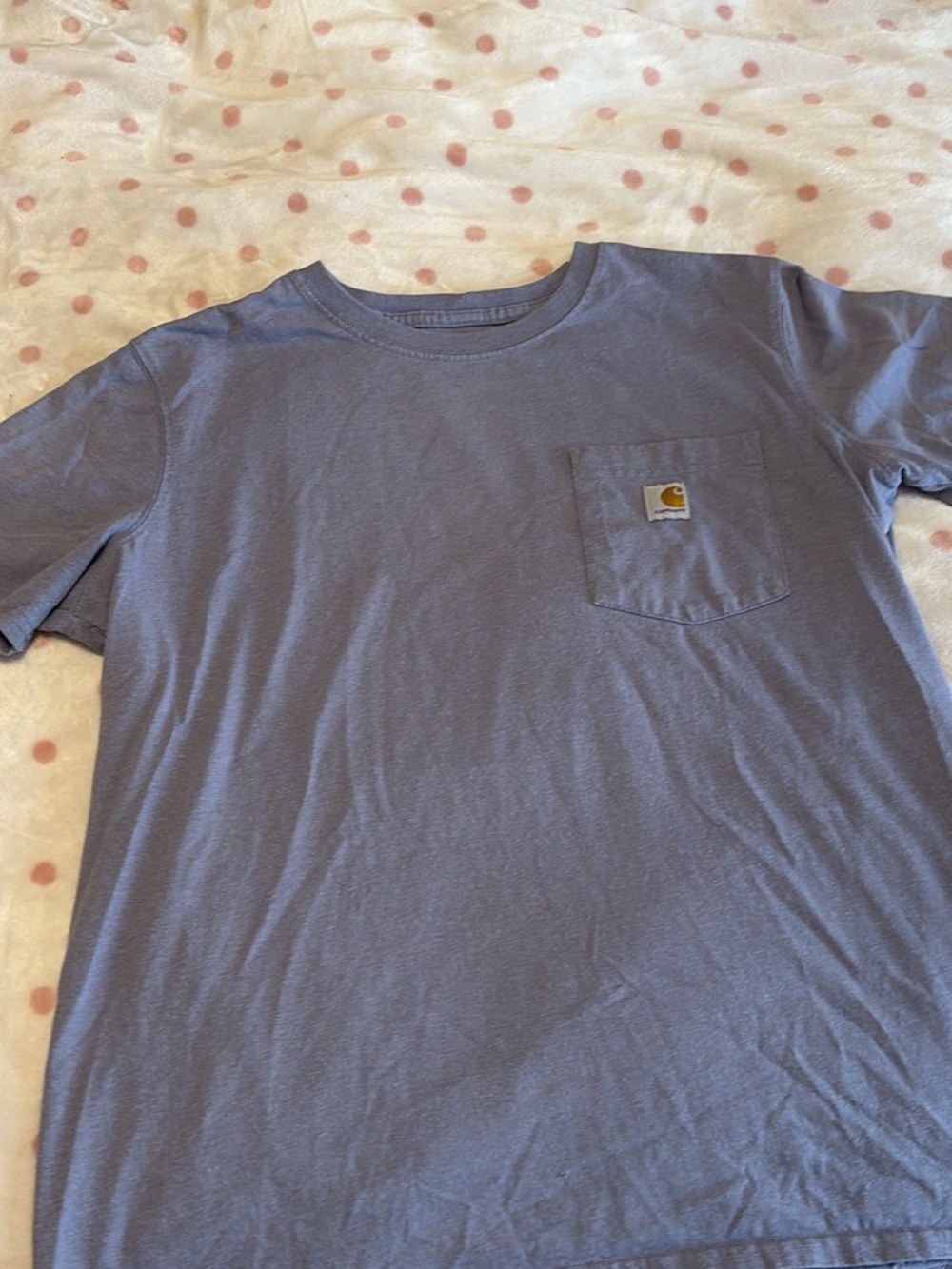 Carhartt Men's Lavender Short-Sleeve Pocket Tee
